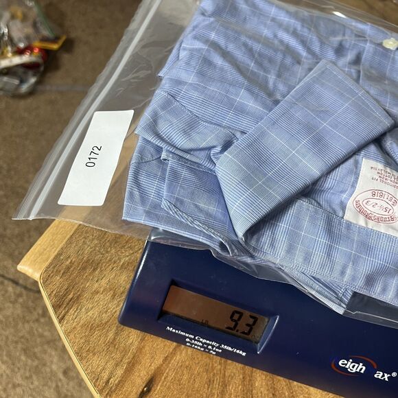 Brooks Brothers Dress Shirt Mens 15.5 2/3 Non-Iron Button Down Traditional Fit - Picture 12 of 12